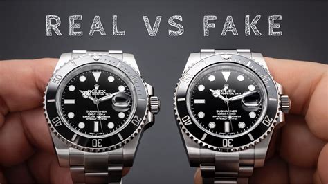 real vs fake rolex